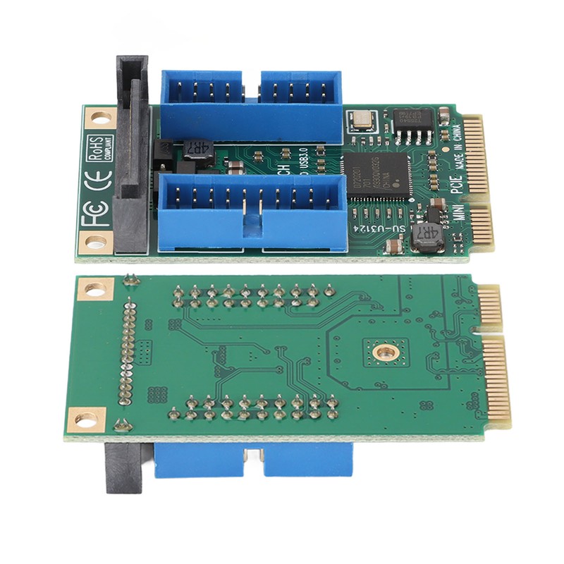MINI PCI E to USB3.0 Expansion Card 5Gbps Transmission 19