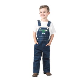 Liberty Pre-School Denim Bib Overall, Rigid Blue, 7