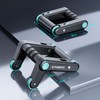 TOMSHOO Push-up Handles with Abdominal Roller Function, 2 in 1