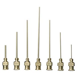 Jensen Global JG24-1.0MDZ 24 Gauge 1.0" All-Metal Dispensing Tip Box of 12. (Non sterile/Non Medical)
