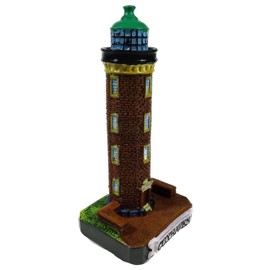 Generisch Cuxhaven Lighthouse 10 x 5 x 4 cm Maritime North Sea Hightower Lake Figurine Decoration GCG 6200831