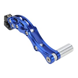 Motorcycle Gear Shift Lever Kickstarter Lever High Strength Aluminum Alloy Universal Accessories for Motorcycle Scooter (Blue) Car and Motorcycle Parts