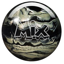 Storm Mix Urethane Bowling Ball, Black/White, 16 lb