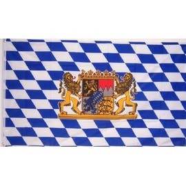 New 3X5 Bavaria Lion Oktoberfest Bavarian German Beer Flag