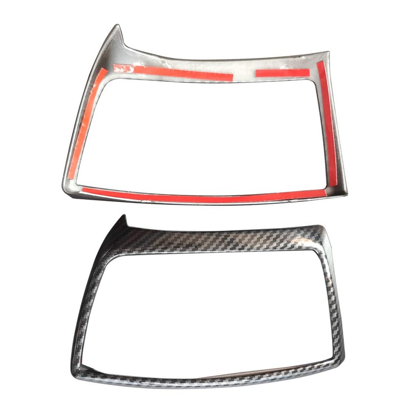 4pcs Carbon Fiber Color Air Conditioning Dashboard Vent Cover Fit