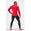 DEVOPS 3 Pack Men's Athletic Turtle Neck Long Sleeve Compression