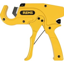 Rems ROS P 35 A 291220 Single-Handed Pipe Shears with Automatic Quick Return for Plastic and Composite Pipes Diameter 35 mm