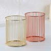 Pen Holder, Tubular Shape Makeup Brush Stand, Metal, Pen Stand,