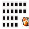 MATANA Fridge Magnets 7 x 5 cm Transparent Blank Magnetic