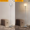 Crystal Floor Lamp, Modern Standing Lamp with 8.8 inch Elegant