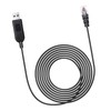 MONDGE 13.12Ft USB to RJ11 Radar Detector Power Cord -