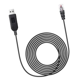 MONDGE 13.12Ft USB to RJ11 Radar Detector Power Cord - Premium Replacement Cable for Escort, Uniden R4, Radenso XP, Cobra, Beltronics, Valentine One, Compatible with Radar Detectors & Uniden Scanner