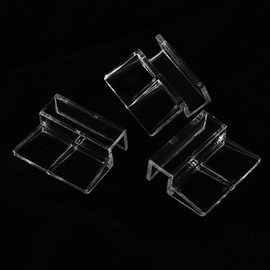 Aquarium Glass Cover Holder, Aquarium Accessory Fish Glass Cover Shelf Holder, 20Pcs for Aquarium for Fishing (5mm)