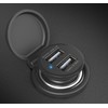 Kashimura NDC-030 DC-4.8A USB 2-Port Auto Identification USB Car Charger