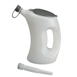 Pressol 0656238 Petrol Can 2 L with Lid / Cap / Flexible Nozzle, Weiß