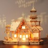 KWASVLYA Vintage Villa 3D Wooden Puzzle,3D Puzzles for Adults and