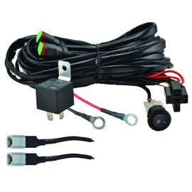 HELLA 357211011 ValueFit Two Light Wiring Harness, Black