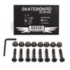 Skateboard Hardware Screws Mounting Set 1.25 Inch Longboard Hardware Set