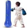 160cm Thickening Inflatable Standing Boxing Bag Folding Punching Bag PVC
