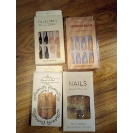 Unbranded Fake Nails Set Various Random Coffin Beautiful Press On Nails
