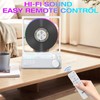 Portable CD Player,Retro Bluetooth 5.3 CD Players for Home,Music Player