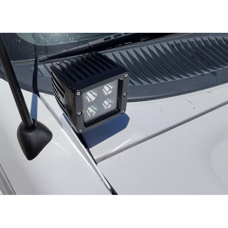 GoFastExplorers 91-01 Ford Explorer A Pillar Light Brackets With Mounting