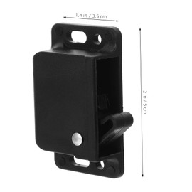 PACKOVE 5sets Rv Cabinet Door Latch Grabber Mounted Design for Easy Installation Sturdy Material for Office Home Cabinets Drawer