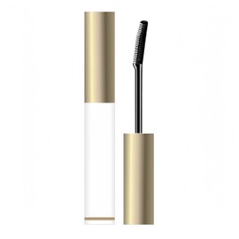 Schwarzer (Wimperntusche) Mascara Primer mit Kammbürste – Volumierend, Verlängernd, Natürlicher Look, Lang Haltend, Schmierfest, Klumpenfrei, Wasserfest – Augen-Make-up