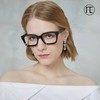 FEISEDY Blue Light Filter Glasses Men Women Rectangular Blue Light