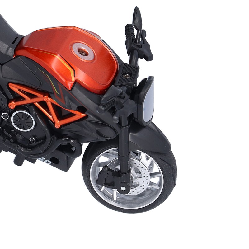 Motorcycle Model Alloy Simulation Motorbike Toy Collection Decoration for Children