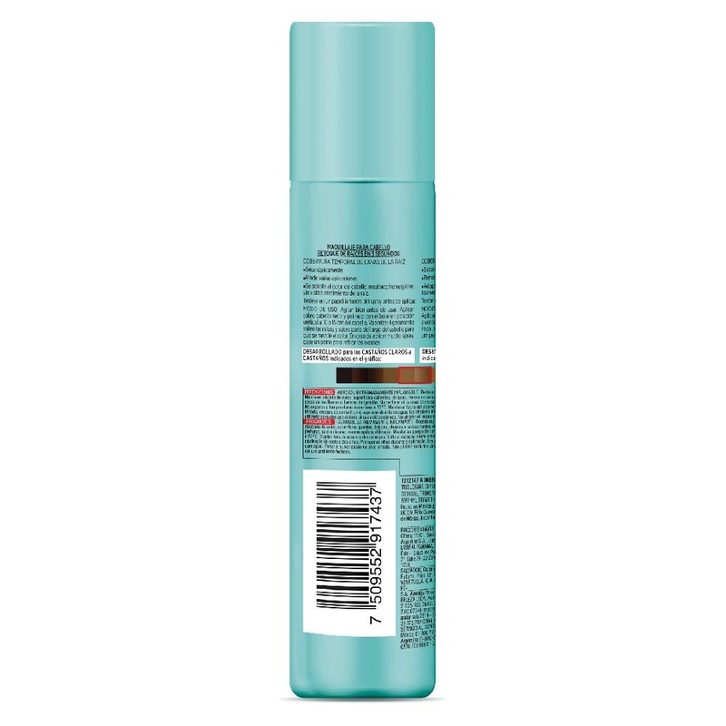 Retocador de raíces Magic Retouch L'Oréal Paris Tono Castaño Claro,