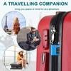 ZHEGE TSA Lock, Suitcase Locks Combination, White Code Luggage Locks
