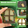 Fairy Door and Windows for Trees Outdoor