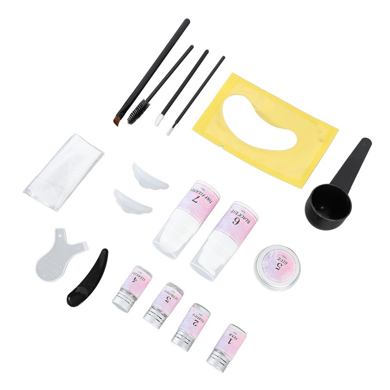 Eyelash Eyebrow Lamination Kit Professional Fast Styling 16ml Liquid 20ml