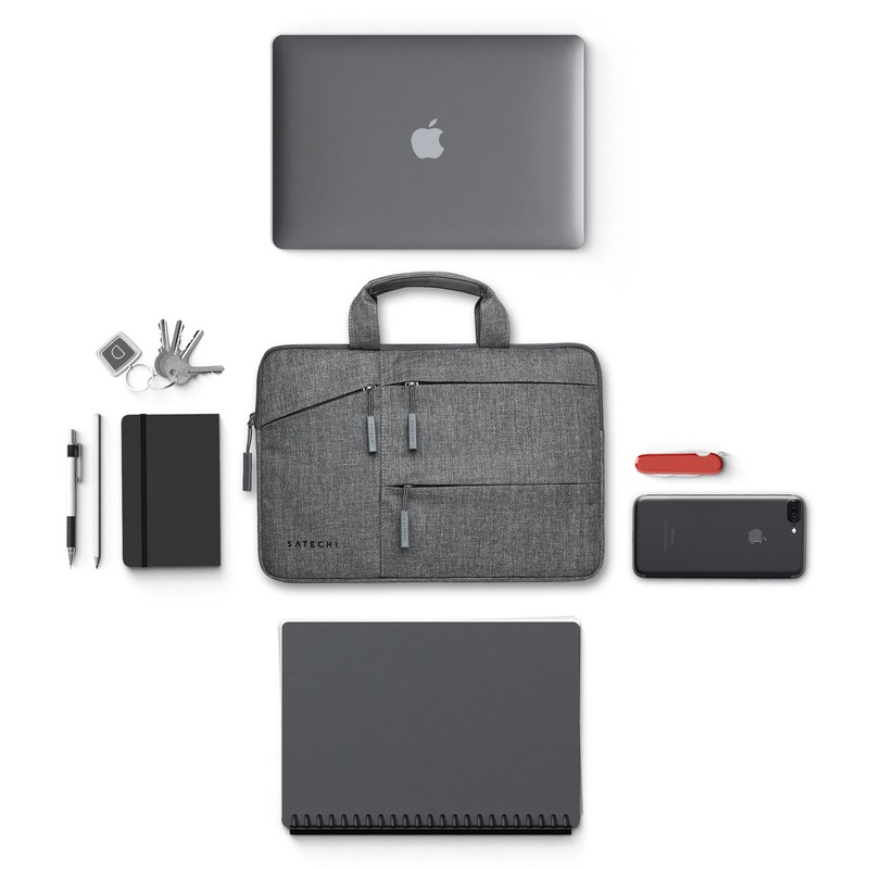 Satechi Water-Resistant Laptop Bag Carrying Case with Pockets - For