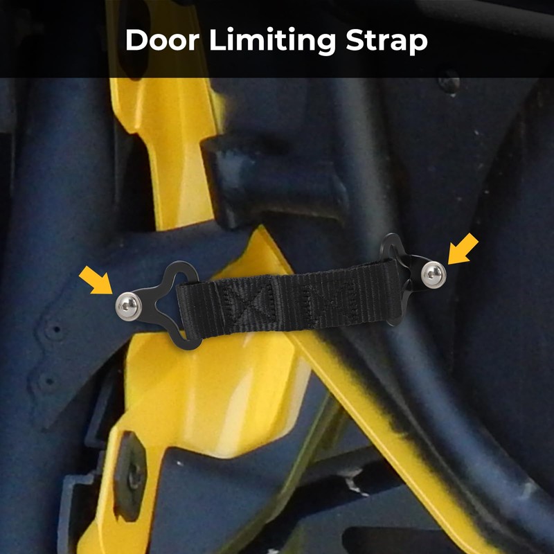 Motorparty Door Limiting Straps for Can Am Maverick X3 2017-2022