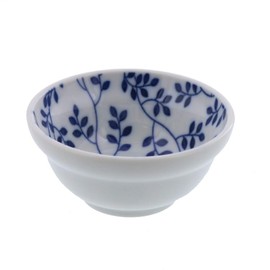 Tableware East ruri 3-inch small bowl Leaf kb-B2-2010-0-05