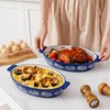 Wisenvoy Casserole Dish Baking Dish Ceramic Au Gratin Baking Dish