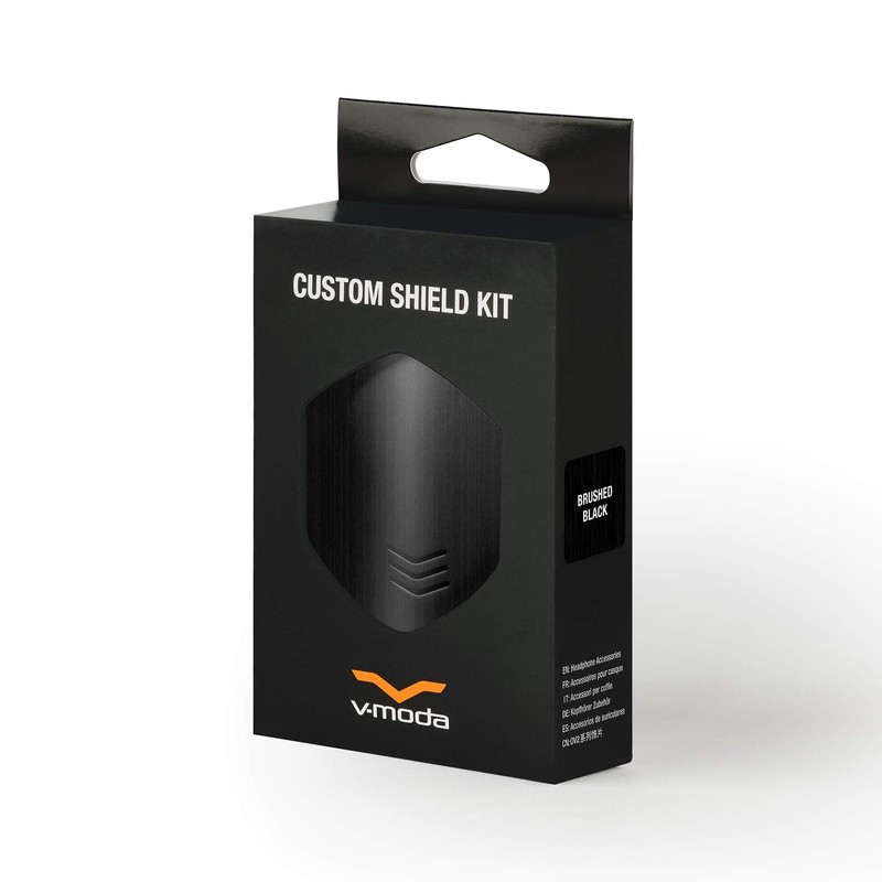 V-MODA Custom Shield for OV2-BDBLACK M-200 Series Brushed Black
