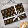 GRAPHICS & MORE Gold Dollar Sign Money Pattern Gift Wrap