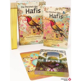 Die Weisheit des Hafis: 45 poetische Orakelkarten (eines der besten Orakel, Weisheitskarten aus der Seele, Neuerscheinung 2023)