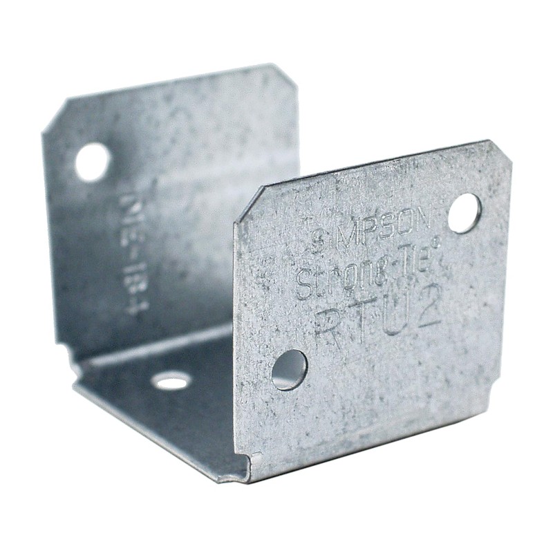 Simpson Strong-Tie RTU2 RTU 18-Gauge Galvanized Rigid Tie® Connector for