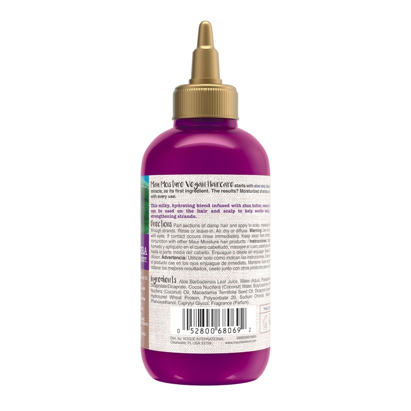 Maui Shea Butter Hair & Scalp Milk Treatment, Soothing, Hydrating,