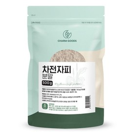 [Chamgoods] Dietary fiber psyllium husk powder 500g 1 pack / [참굿즈] 식이섬유 차전자피 가루 500g 1팩