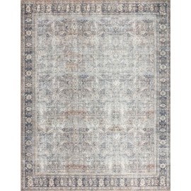 Loloi II Wynter WYN-07 Grey/Charcoal Traditional Accent 2'-3" x 3'-9"