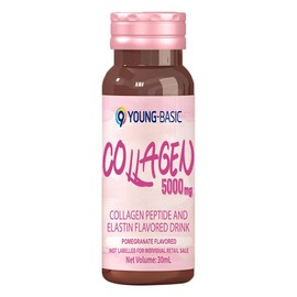 9 Young-Basic Collagen Liquid 5000mg Elastin Flavored Supplement for Dietary Supplement - Healthcare Fitness Edible Collagen-1 box *10 bottles