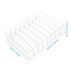Outanaya Plastic Makeup Organizer Box Desktop Storage Case for Cosmetics