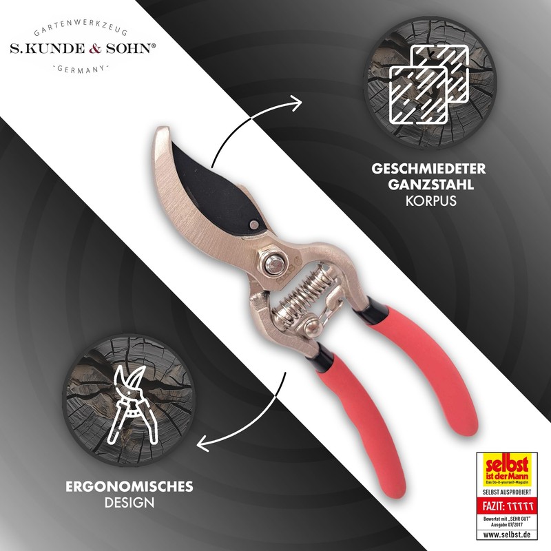 S.Kunde & Sohn SKS 6 Tradition Tree and Rose Shears,