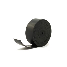 Solid Neoprene Black Rubber Strip 30mm wide x 2mm thick x 5m long
