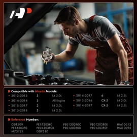 A-Premium High Pressure Fuel Pump Compatible with Mazda CX-5 2013-2017, 3 2012-2018, 6 2014-2017, 2.0L 2.5L